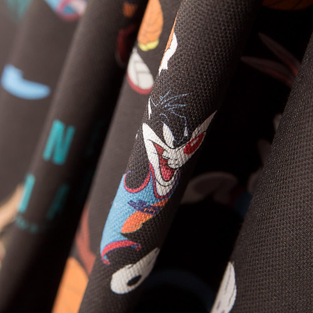 Loneta Space Jam Preta - Ribes y Casals