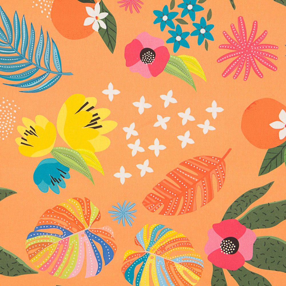 Loneta Supreme Tropical Tangerina - Ribes y Casals