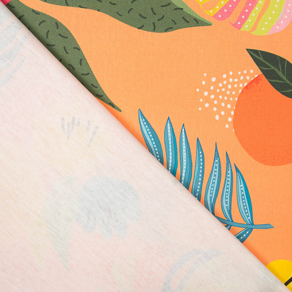 Loneta Supreme Tropical Tangerina - Ribes y Casals