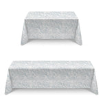 Tela Anti-Manchas Barroco Cinza Claro - Ribes y Casals