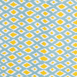 Tecido Étnico Amarelo Losangos - Ribes y Casals
