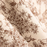 Loneta Toile de Jouy Marrón - Ribes y Casals