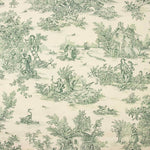 Loneta Toile De Jouy Verde - Ribes y Casals