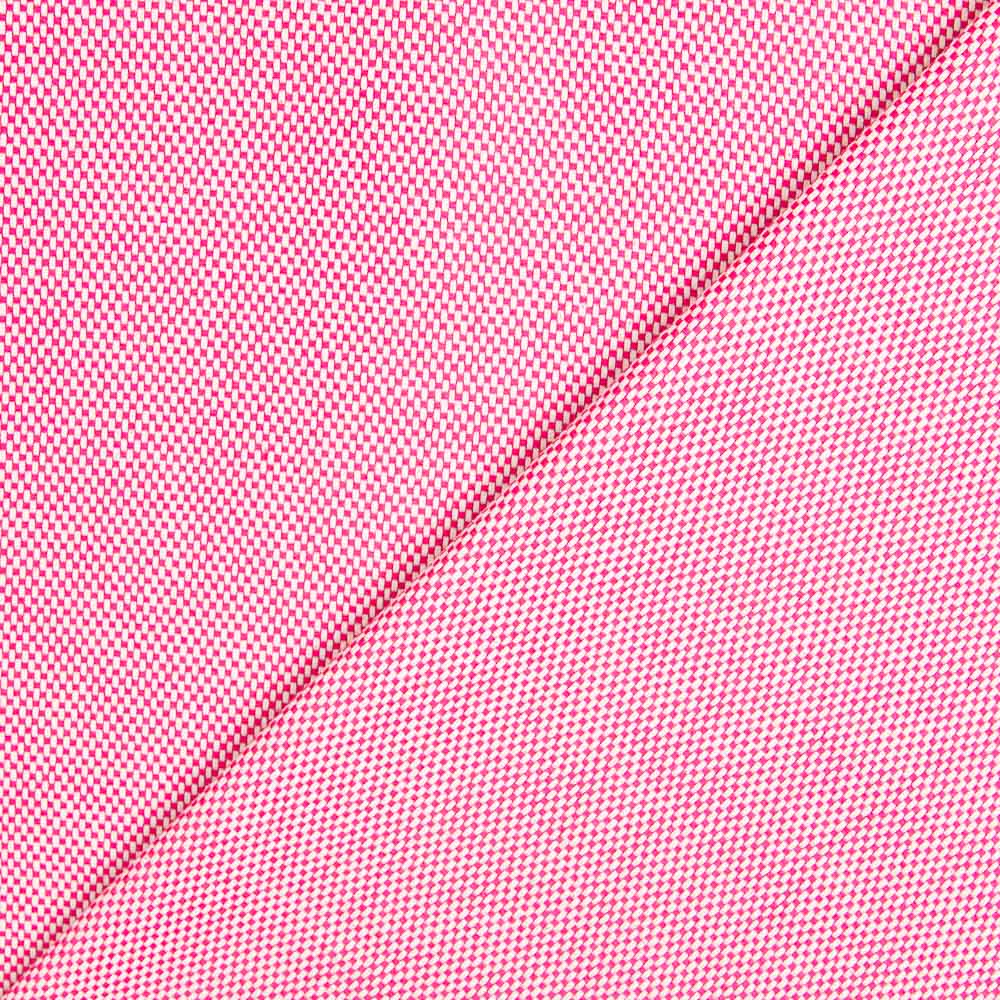 Loneta Entrelaçado Rosa Reversível - Ribes y Casals