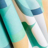 Loneta Mosaico Geo Verde - Ribes y Casals