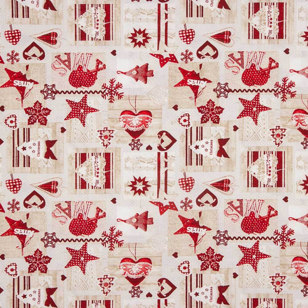 Loneta de Natal Deco Rústica - Ribes y Casals