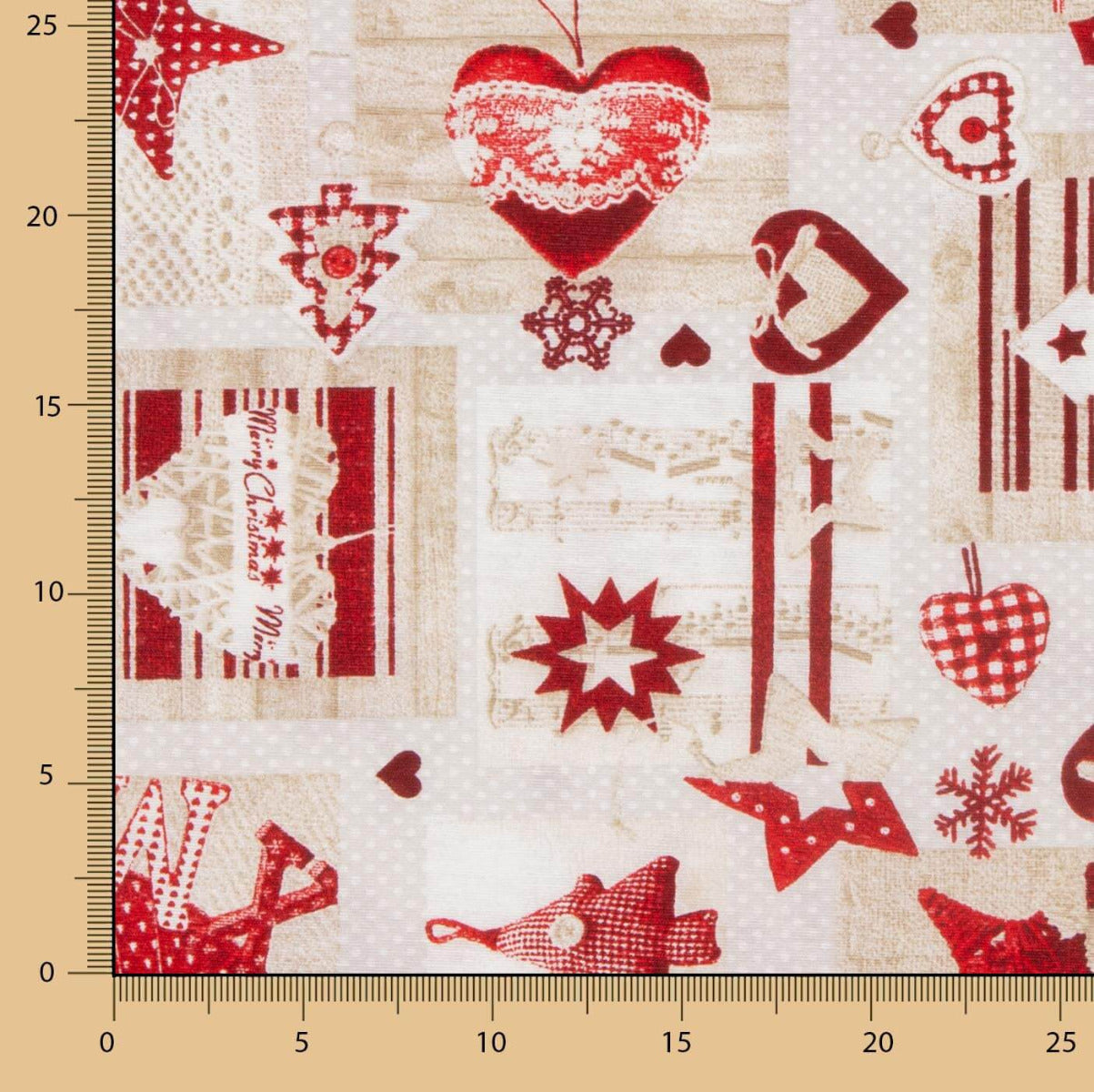 Loneta de Natal Deco Rústica - Ribes y Casals