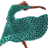 Lunar 35mm  Spandex Aguamarina Preto - Ribes y Casals