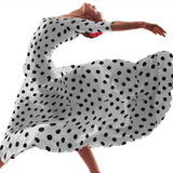 Lunar 35mm Spandex Branco Preto - Ribes y Casals