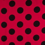 Lunar 70mm Spandex Vermelho Preto - Ribes y Casals