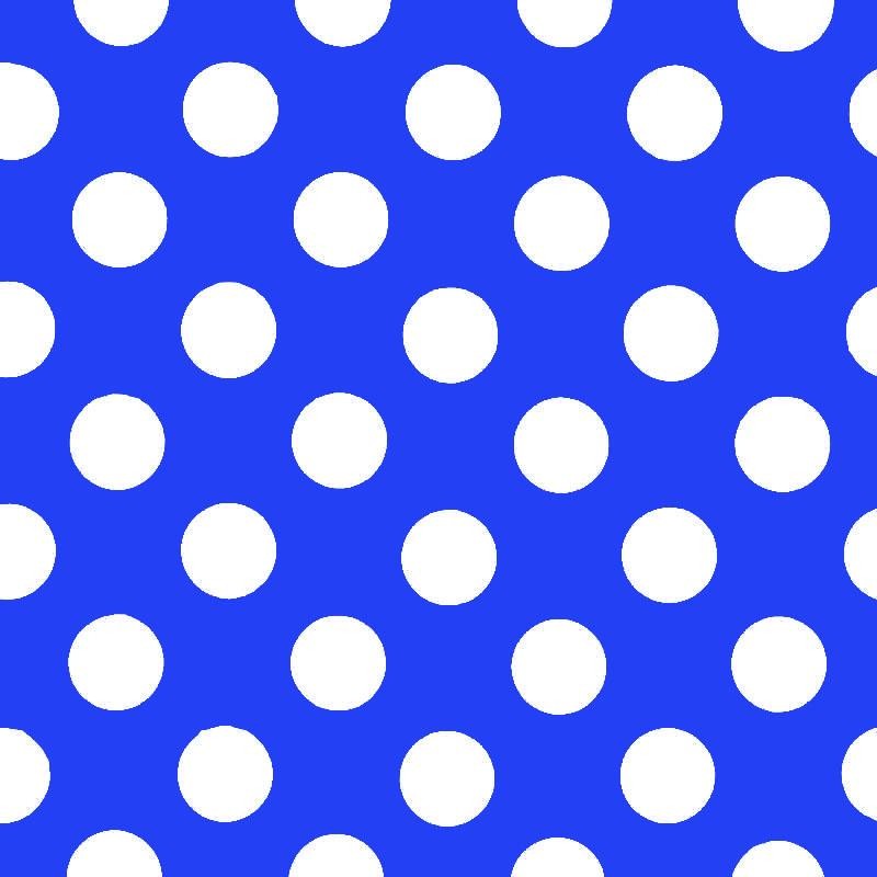 Bola Popeline Goya Azul/Branco - Ribes y Casals