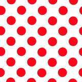 Bola Popeline Goya Branco/Vermelho - Ribes y Casals