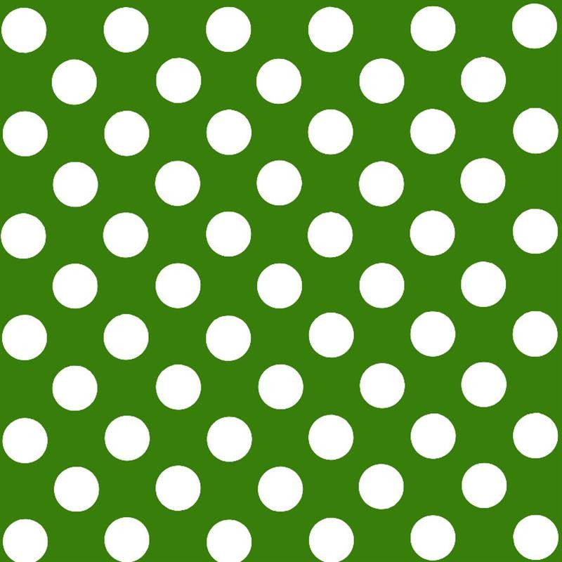 Bola Popeline Sombra Verde/Branco - Ribes y Casals