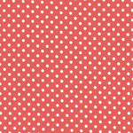 Bolas Spandex 5mm Fundo Coral Bola Branca - Ribes y Casals