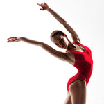 Lycra Brilhante Glitter Vermelha - Ribes y Casals