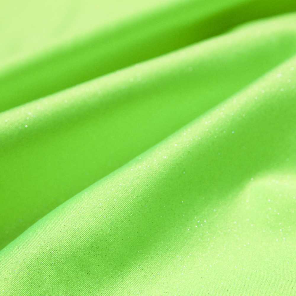 Lycra Brilhante Glitter Verde Fluorescente - Ribes y Casals