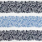 Tele Lycra Estampada Machas Degradé Azul - Ribes y Casals