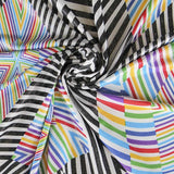 Lycra Estampada Psicodélica Colorida - Ribes y Casals