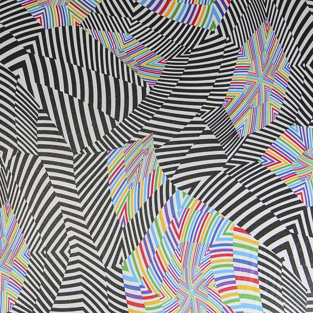 Lycra Estampada Psicodélica Colorida - Ribes y Casals