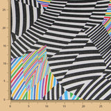 Lycra Estampada Psicodélica Colorida - Ribes y Casals