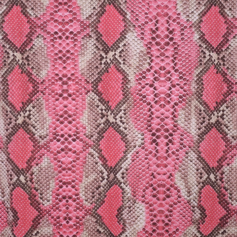 Lycra Estampada Serpente Fúcsia - Ribes y Casals