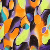 Tecido Lycra Bubbles Fogo - Ribes y Casals