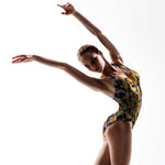 Tecido Lycra Bubbles Fogo - Ribes y Casals