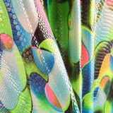 Tecido Lycra Bubbles Água - Ribes y Casals