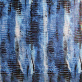 Tecido Lycra Snake Azul - Ribes y Casals