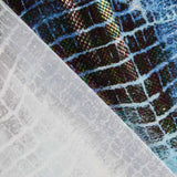 Tecido Lycra Snake Azul - Ribes y Casals