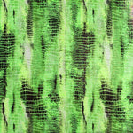 Tecido Lycra Snake Verde - Ribes y Casals