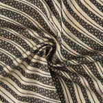 Lycra Aveludada Ondas Ouro - Ribes y Casals