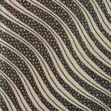 Lycra Aveludada Ondas Ouro - Ribes y Casals