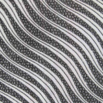 Lycra Aveludada Ondas Prata - Ribes y Casals