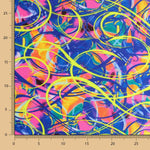 Lycra Galaxy Glitter Graffiti - Ribes y Casals