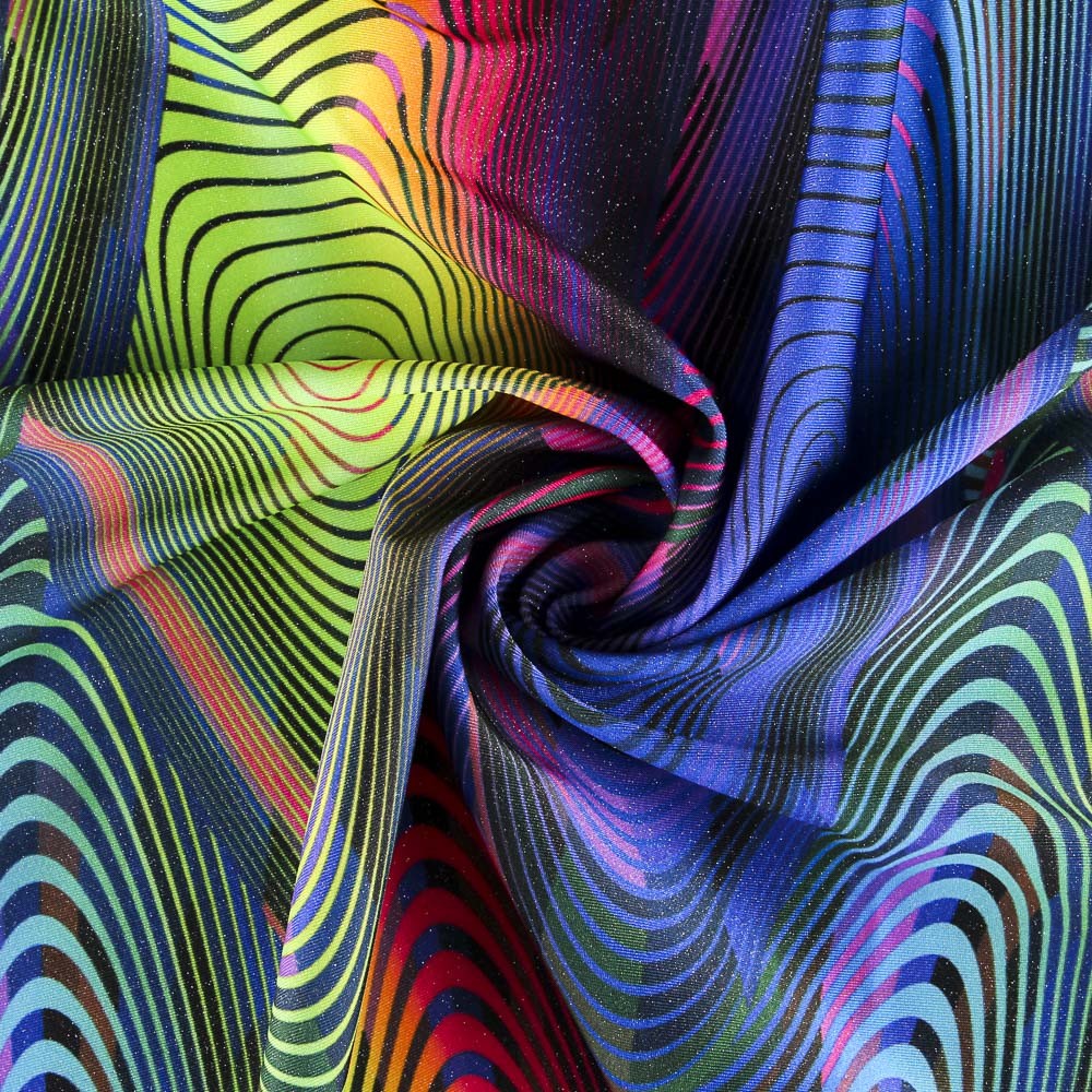 Lycra Galaxy Glitter Hipnose - Ribes y Casals