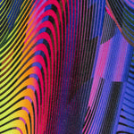 Lycra Galaxy Glitter Hipnose - Ribes y Casals