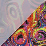 Lycra Holográfica Neón Laranja - Ribes y Casals