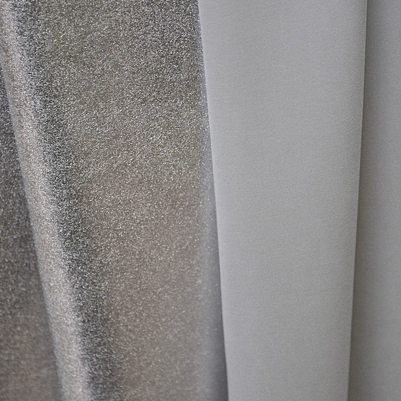 Retal Lycra Lamina Foil Plata 185x150 - Ribes y Casals