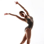 Licra Purpurina Vermelho Preto - Ribes y Casals