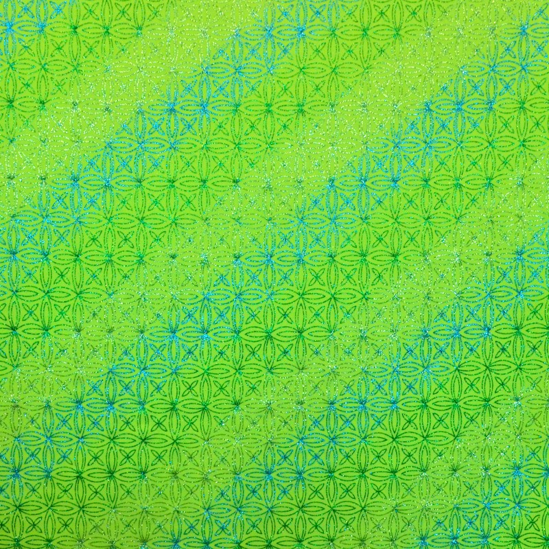 Licra Purpurina Pistácio Fluorescente - Ribes y Casals