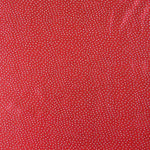 Retal Lycra Roja Lunas Plateado 150x150 cm - Ribes y Casals