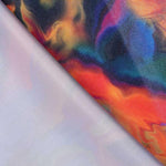 Lycra Metalizada Marmoreada Multicolorida - Ribes y Casals