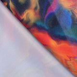 Lycra Metalizada Marmoreada Multicolorida - Ribes y Casals