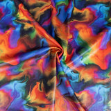 Lycra Metalizada Marmoreada Multicolorida - Ribes y Casals