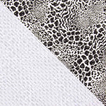 Lycra Lurex Leopardo Branco - Ribes y Casals