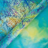 Lycra Degradê Spider Verde - Ribes y Casals