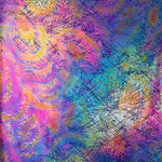 Lycra Degradê Spider Roxo - Ribes y Casals