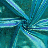 Lycra Cobra Holográfica Turquesa - Ribes y Casals