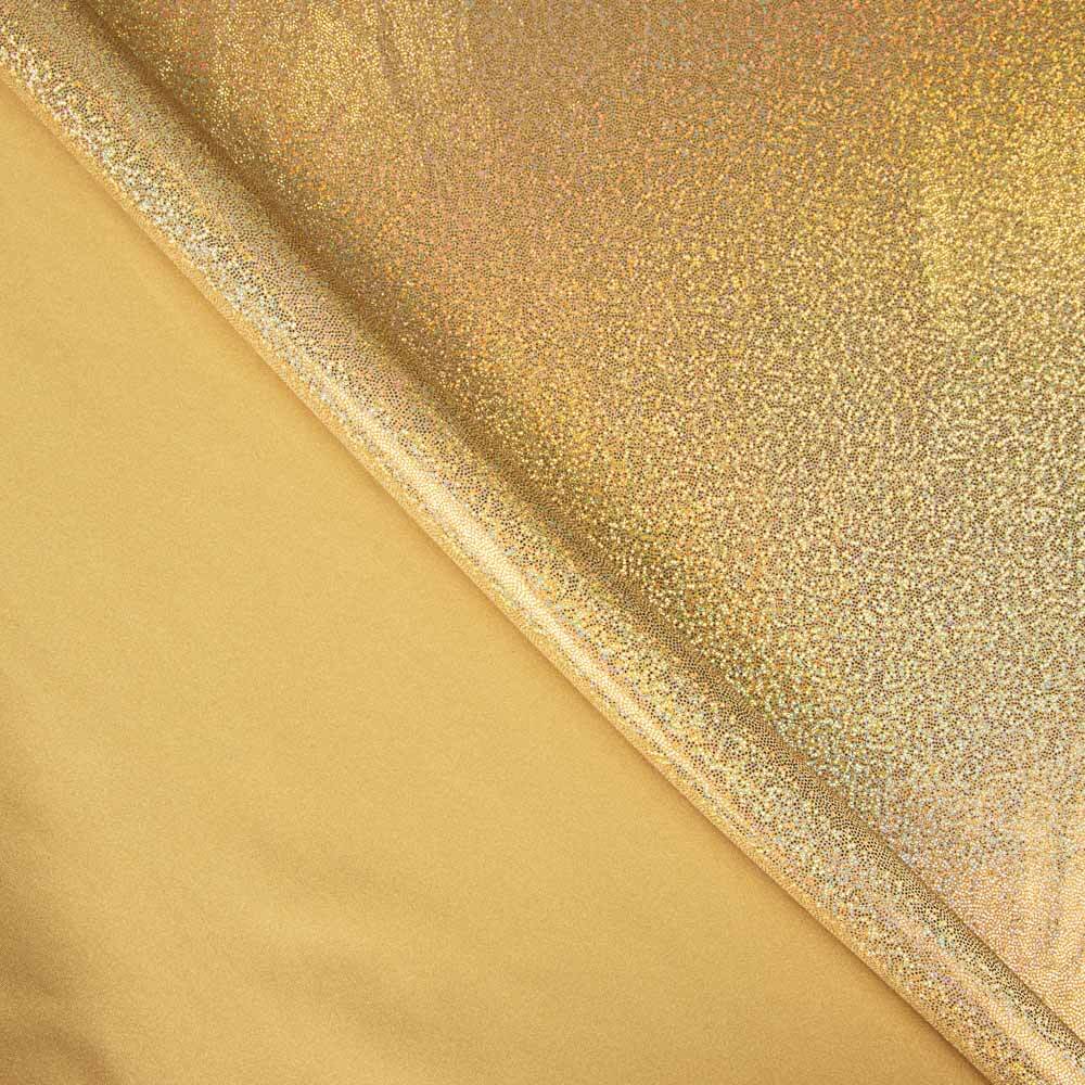 Lycra Mystique Holograph Ouro - Ribes y Casals